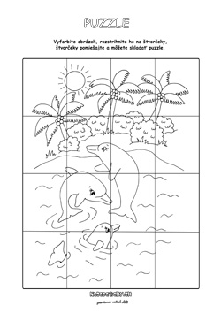 Delfíny puzzle