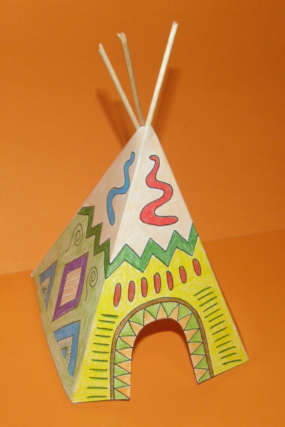 Indiánsky stan - teepee