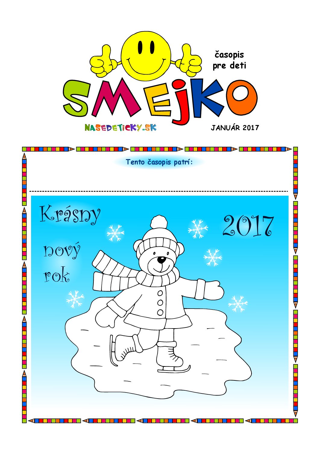 Časopis SMEJKO - január 2017