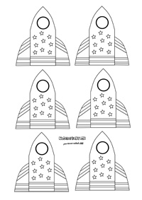 Raketa - predloha