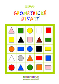 Bingo geometrické tvary