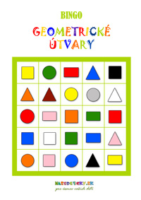 Bingo geometrické tvary