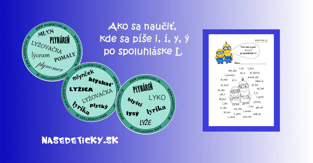 Jak se píše slovenské l?