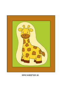 Žirafa - menovky