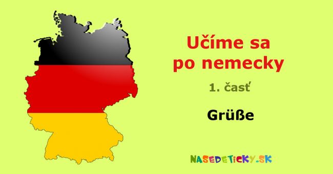 Nemčina - pozdravy